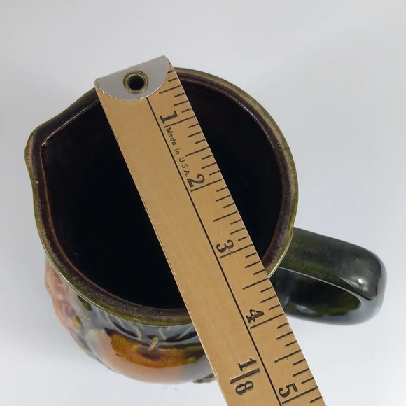 Vintage Scheurich Keramik West Germany Stoneware Juice Jug Apple Cherry Grape - Picture 8 of 12